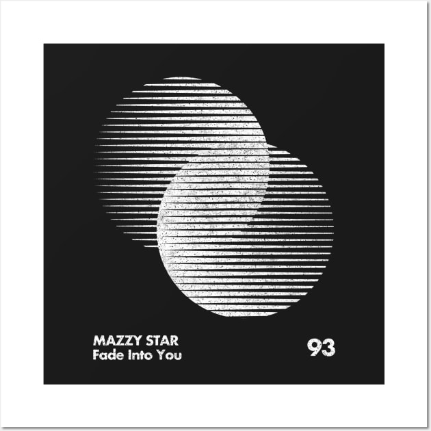 Mazzy Star / Minimal Graphic Design Wall Art by saudade